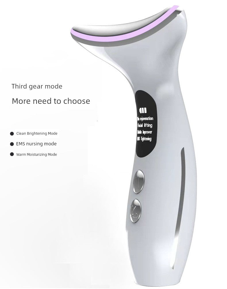 Beauty Instrument For Home Facial Beauty Neck Massage Instrument Neck Pattern French Pattern Lifting and Tightening Handy Gadget Eye Inductive Therapeutical Instrument