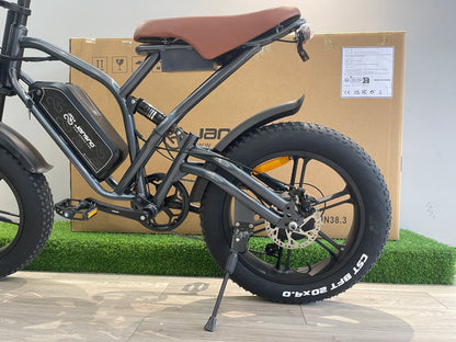 jansno x50 Adult Electric Bike 750W Motor EBicycle 48V 14AH 20 Inch Tire E-Bike Electric Mountain Bike Off-Road Motorcycle