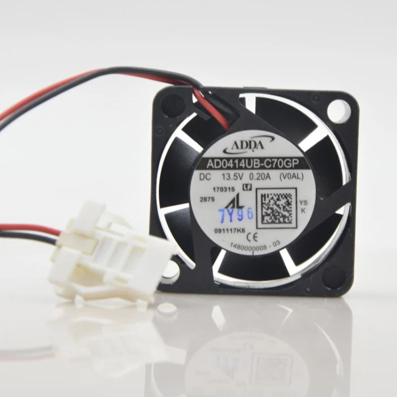 New Cooler Fan for ADDA AD0414UB-C70GP 13.5v 0.20A 4cm 4020 Ball Big Volume Cooling Fan 40*40*20mm
