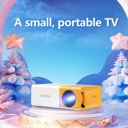 Christmas Portable Projector HD Hdmi Usb Audio Home Theater Media Player Beamer Halloween Gift Outdoor Travel Mini Led Projector