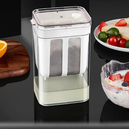 Yogurt Filter Food Strainer Greek Yogurt Machine Filter Screen Cold Extraction Whey Separation Tools Cheese Moisture Seperator