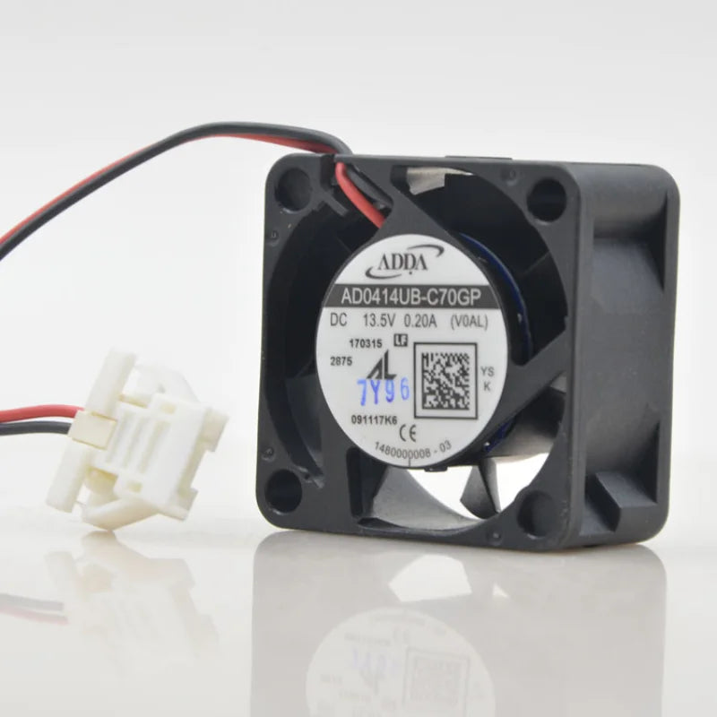 New Cooler Fan for ADDA AD0414UB-C70GP 13.5v 0.20A 4cm 4020 Ball Big Volume Cooling Fan 40*40*20mm