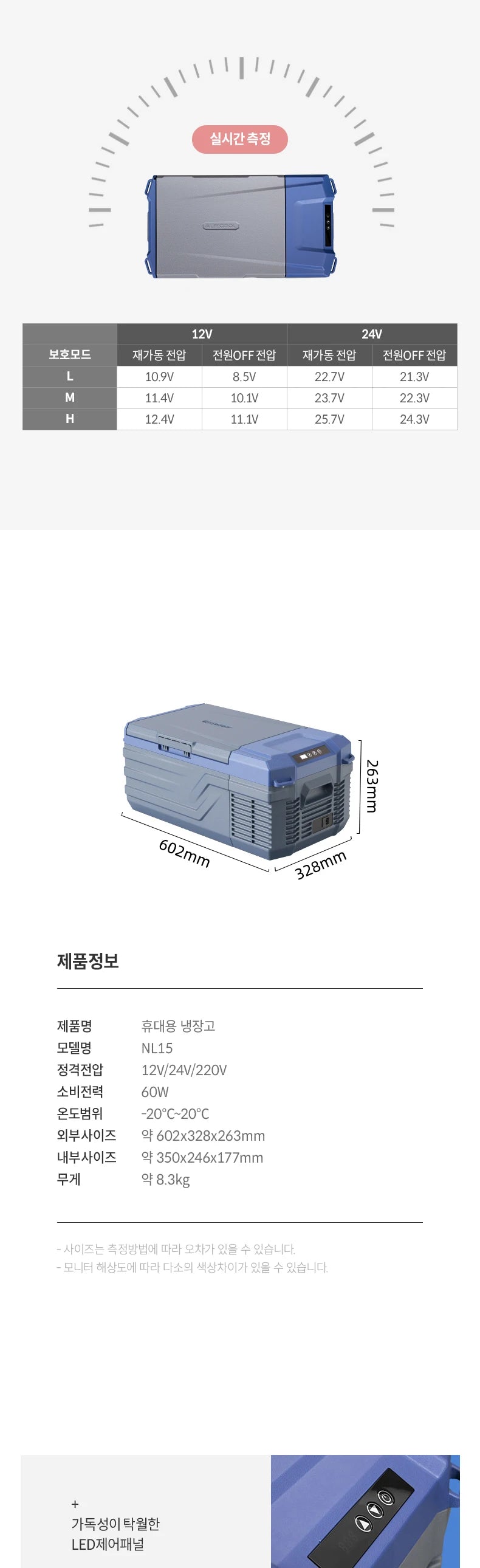 Alpicool NL15 Car Refrigerator Fridge Small Freezer 12V Compressor Portable Cooler 220V For Home Use Vehicle Truck