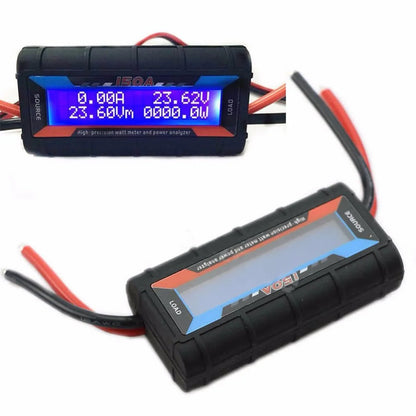 1PC 150A  0-60V High Precision Watt Meter Power Analyzer Backlight LCD Screen Digital Wattmeter Power Analyzer Voltmeter Ammeter