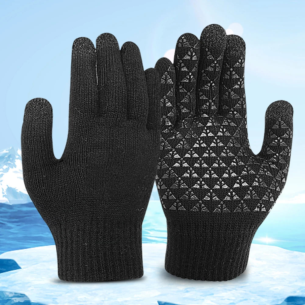 Electric Heated Gloves Winter Gloves Motorcycle Bicycle Snowboard Thermal Windproof Gloves Warm Touch Screen Full Finger Gloves