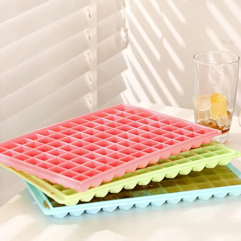 11/96 Grid Big Ice Tray Mold Box Large Food Grade Silicone Ice Cube Square Tray Mold Diy Bar Pub Wine Ice Blocks Maker Model