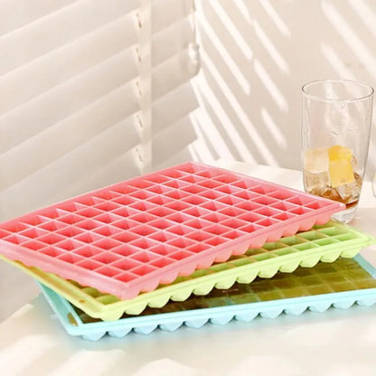 11/96 Grid Big Ice Tray Mold Box Large Food Grade Silicone Ice Cube Square Tray Mold Diy Bar Pub Wine Ice Blocks Maker Model