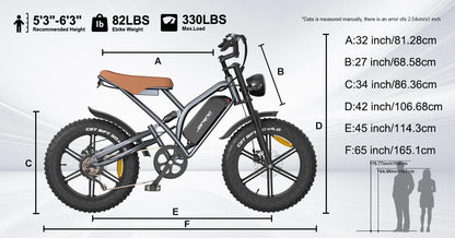 jansno x50 Adult Electric Bike 750W Motor EBicycle 48V 14AH 20 Inch Tire E-Bike Electric Mountain Bike Off-Road Motorcycle