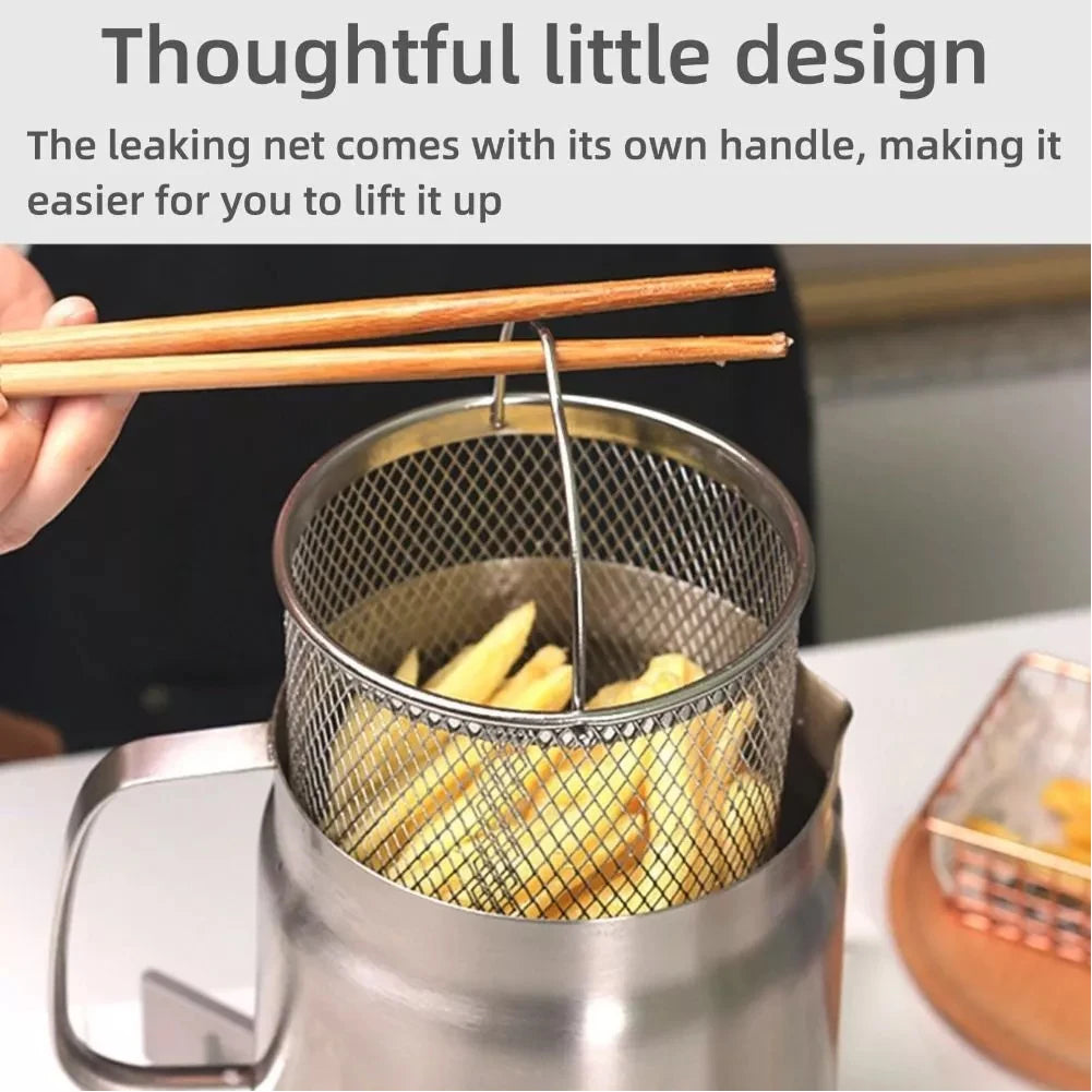 Features Oil Filter Pot Storage Container Oil Filter Pot Storage Container Rust Proof And Premium Mesh Stainless Steel