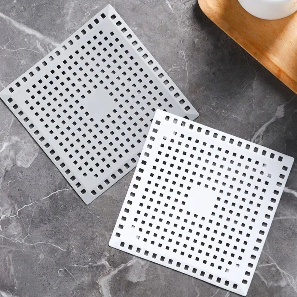 New Kitchen Sink Strainer Filter Sewer Outfall Anti-clogging Sealing Pad Bathroom Floor Drain Strainer Shower Drain Pad Durable