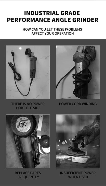 Dewalt DCG 100/125/150MM Impact Polishing Machine Cutting Machine Wireless DIY Woodworking DEWALT Electric Tool Cutting Tools