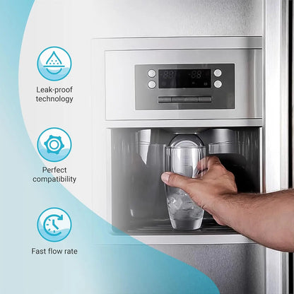 AQUA CREST XWF Replacement for GE® XWF, NSF Certified Refrigerator Water Filter