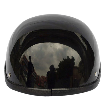 Motorcycle Helmet Open Face Helmet Half Motorcycle Half Helmet ABS+Cotton Plastic Washable Universal Helmet for Motorcyclist