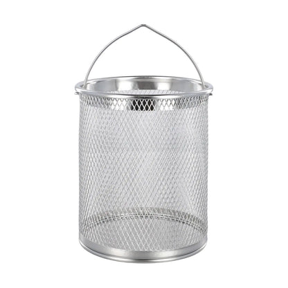 Features Oil Filter Pot Storage Container Oil Filter Pot Storage Container Rust Proof And Premium Mesh Stainless Steel
