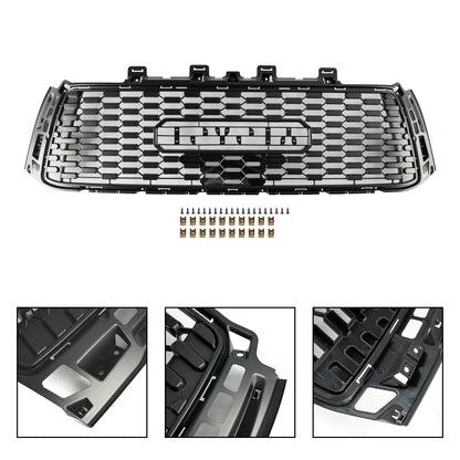 Artudatech Black Honeycomb Front Bumper Grille Grill Fit Toyota Tundra 2010-2013 TRD PRO