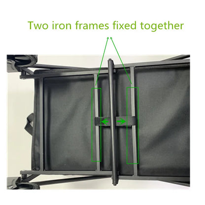 Portable Folding Utility Beach Cart Wagon Heavy Duty Large Capacity Foldable Wagon Outdoor Trolley Portable Garden Camping Cart