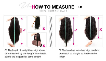Unice Hair Jerry Curly 5x5 HD Lace Closure Wig Pre Cut Pre Bleached Pre Plucked HD Lace Glueless Wig Human Hair Ready To Wear