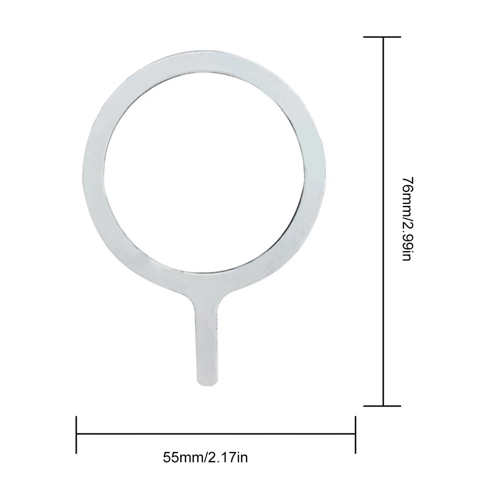 Sticker Ring for Magsafe Wireless Charging Compatible with MagSafe Sticker Mobile Phone Magnetic Wireless Charger Metal Plate
