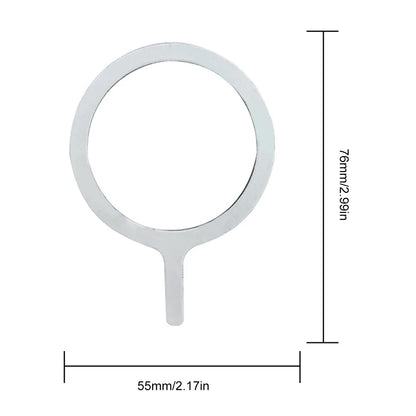 Sticker Ring for Magsafe Wireless Charging Compatible with MagSafe Sticker Mobile Phone Magnetic Wireless Charger Metal Plate