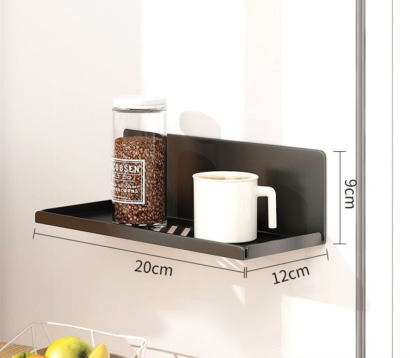 Refrigerator Magnetic Storage Box Side Storage Household Magnetic Storage Rack Cup Drainer Punch-free Hanging Cup