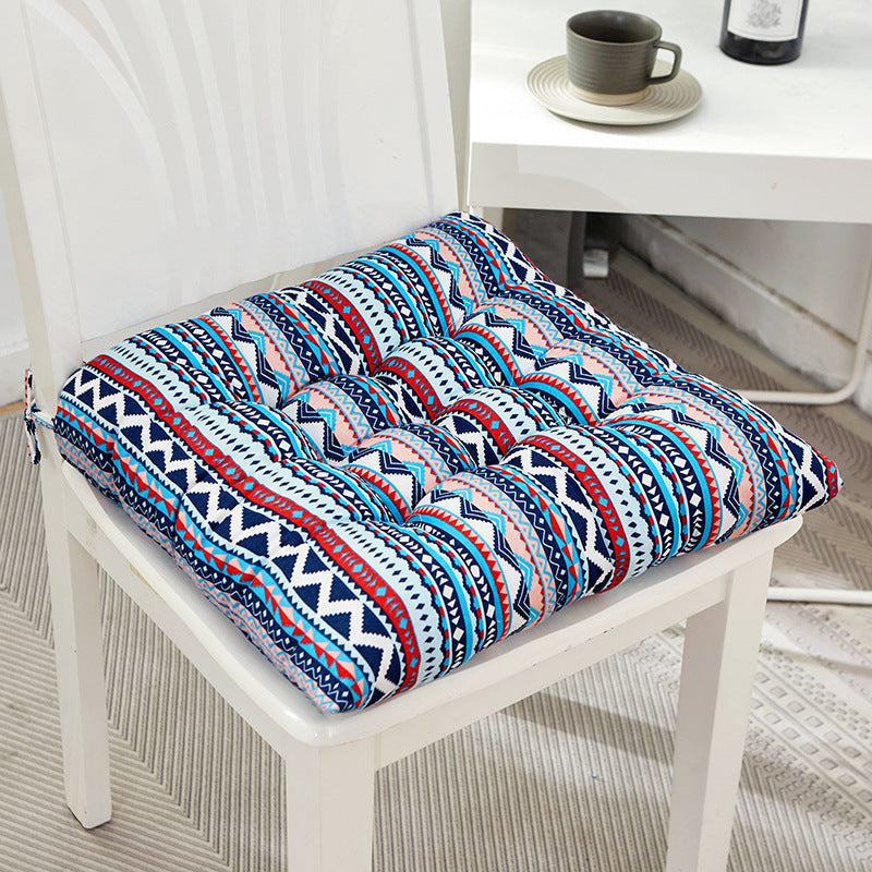 Simple Printed Square Cushion Cartoon Bay Window