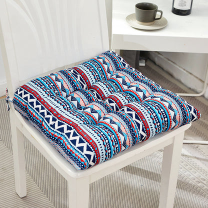 Simple Printed Square Cushion Cartoon Bay Window