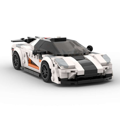 Children's Plastic Car Model Building Block Toy