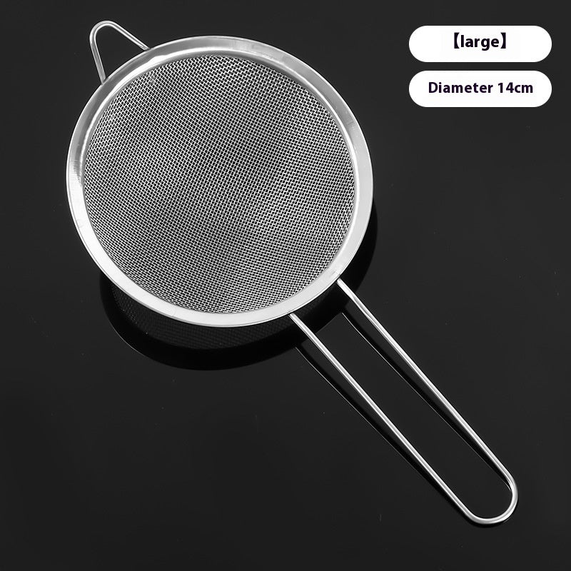 Stainless Steel Grease Trap Filter Colander Kitchen Strainer Spoon