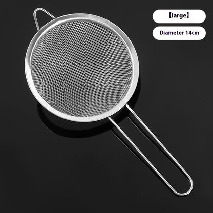 Stainless Steel Grease Trap Filter Colander Kitchen Strainer Spoon