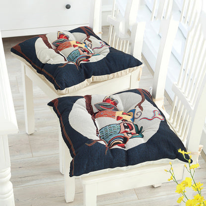 Simple Wear-resistant Cloth Four Seasons Chair Cushion