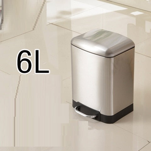 Foot Stepping Living Room With Cover Kitchen Hotel Square Storage Bucket