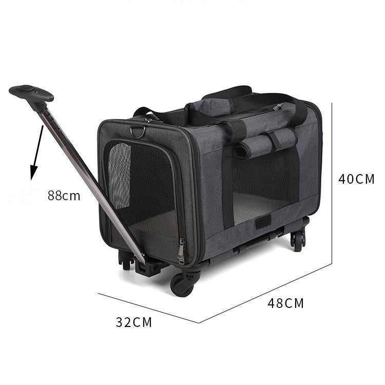 Pet Large-capacity Outgoing Cart Trolley Case