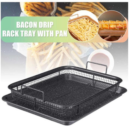Oil Filter For Copper Chips And Blue Frying Basket