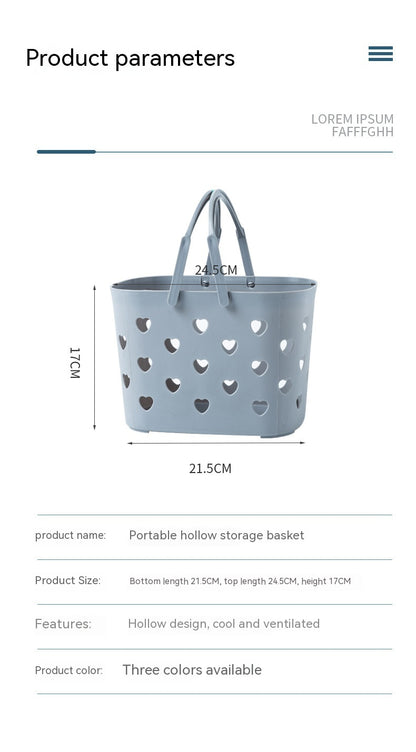 Love Bath Storage Basket