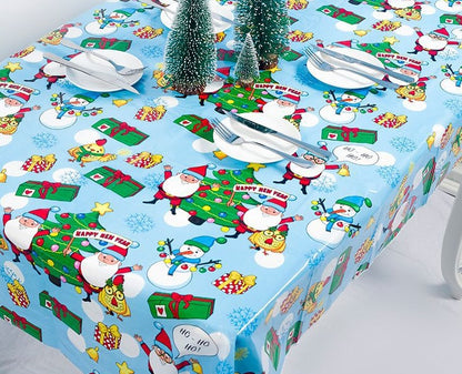 Christmas Printed Creative Dining Table Tablecloth