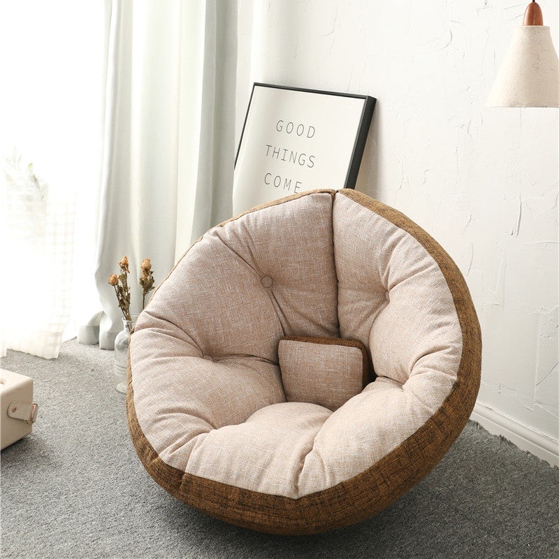Folding Beanbag Fabric Sofa Small Family