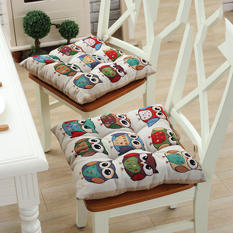 Simple Wear-resistant Cloth Four Seasons Chair Cushion