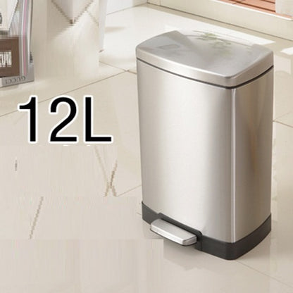 Foot Stepping Living Room With Cover Kitchen Hotel Square Storage Bucket