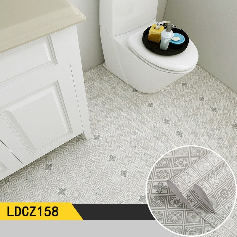 Toilet Waterproof Floor Tile Wall Stickers