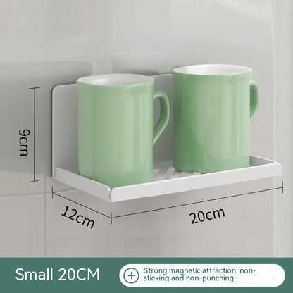 Refrigerator Magnetic Storage Box Side Storage Household Magnetic Storage Rack Cup Drainer Punch-free Hanging Cup