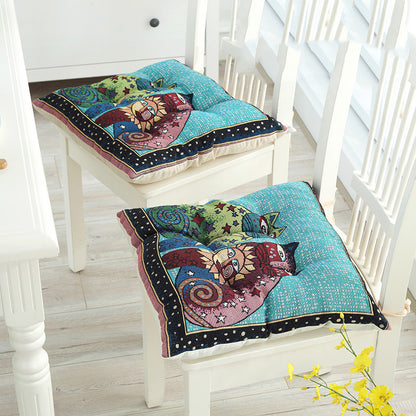 Simple Wear-resistant Cloth Four Seasons Chair Cushion