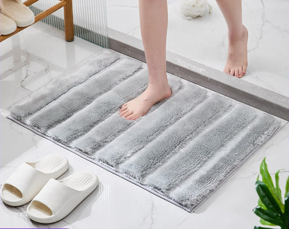 Thickened Anti Slip Floor Mat For Plush Bathroom