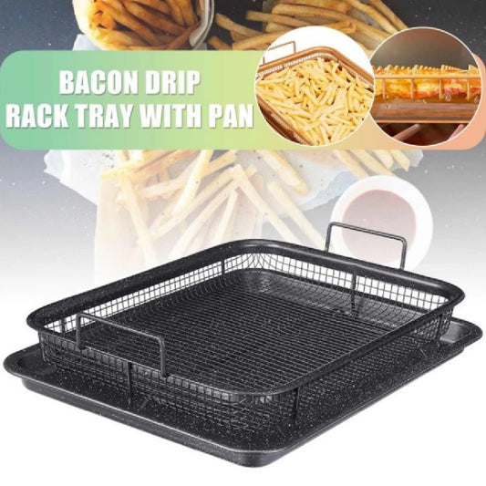 Oil Filter For Copper Chips And Blue Frying Basket
