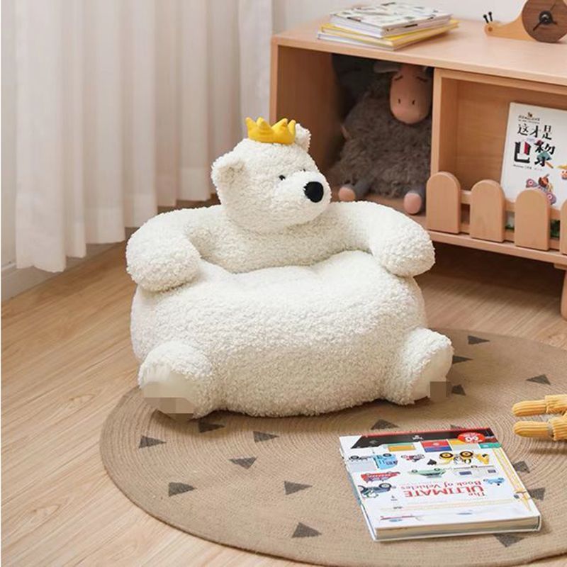 Children's Bear Couch In Winter