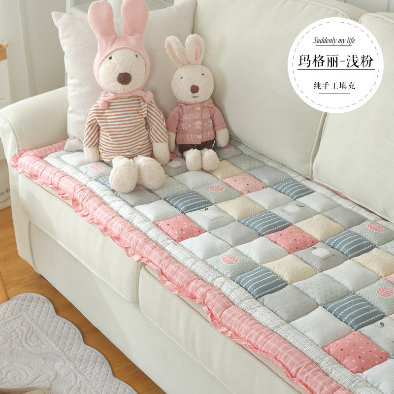 Steamed Bread Cushion Non-slip Leather Sofa Cover Cover