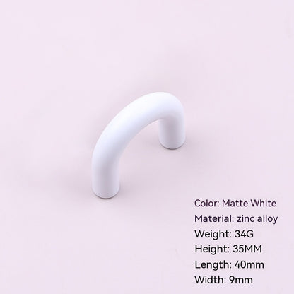 Children's House Closet Door Drawer Handle Creative Cartoon Snail Badminton Colorful Cute Handle
