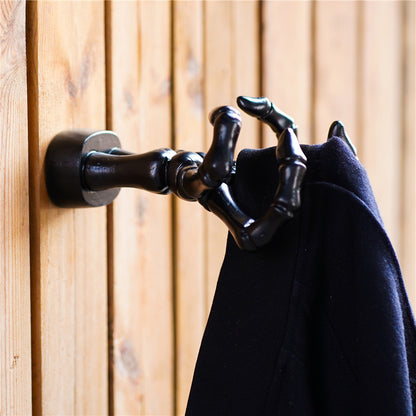 Wall Skeleton Hand Pendant Storage Hook