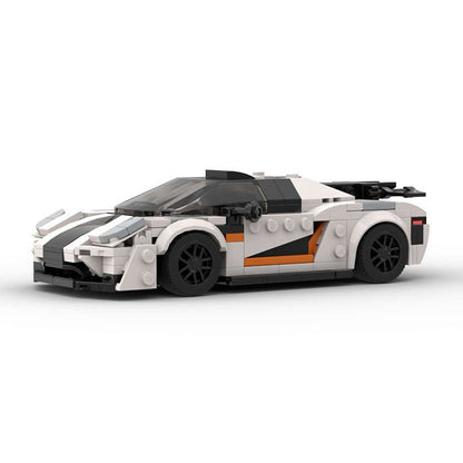 Children's Plastic Car Model Building Block Toy