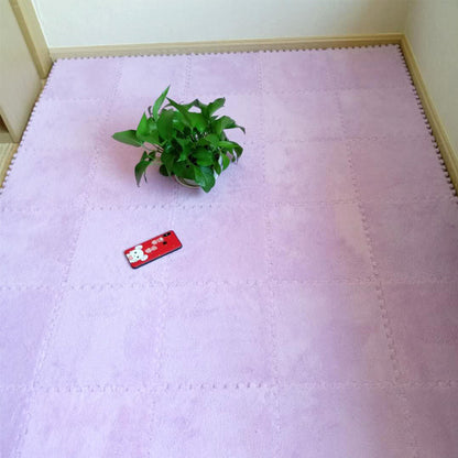 Plush Carpet Bedroom Girly Style Room Bedside Princess Stain-resistant Easy To Care Whole Shop Mosaic Foam Floor Mat
