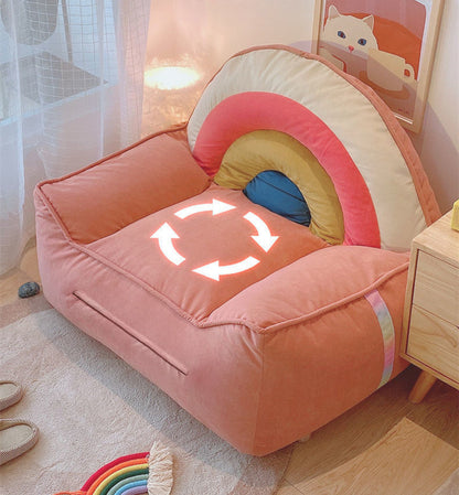 Rainbow Children Single Or Double Lazy Couch Tatami